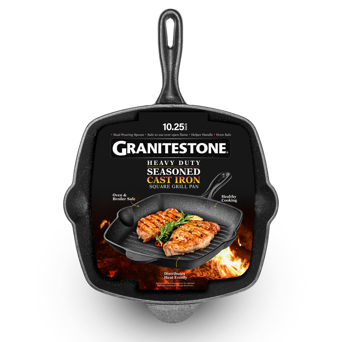 Granitestone Griddle Me This - 10.5 Griddle Pan –
