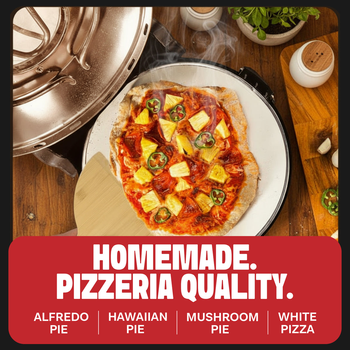 Piezano XL 14" Countertop Pizza Oven