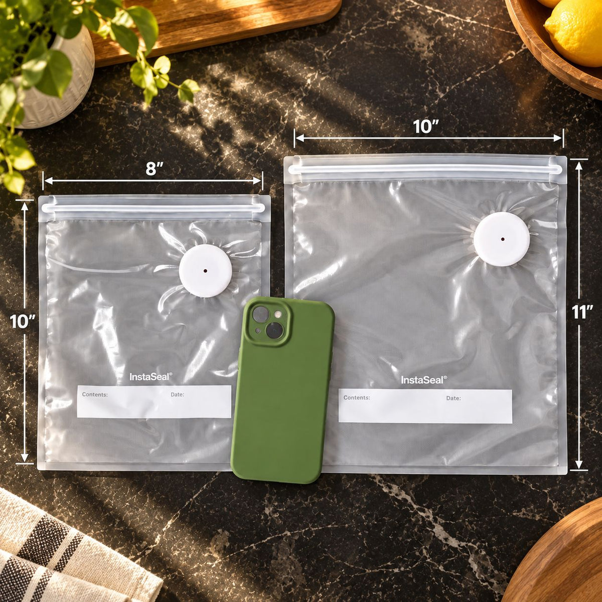 InstaSeal Hybrid Vacuum Sealing Bags