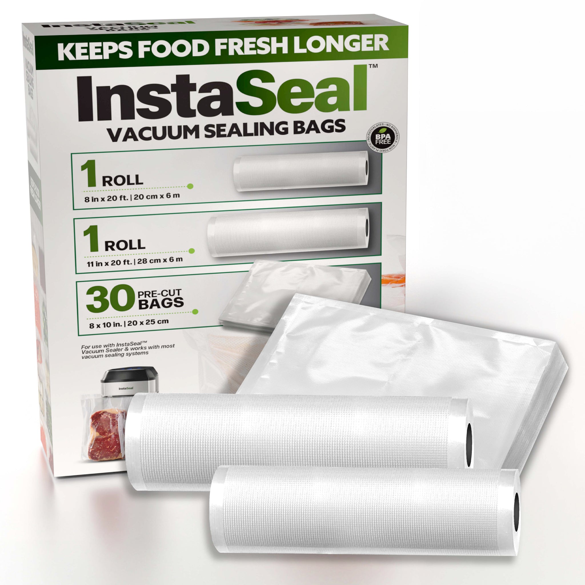 Sealer Roll Outofair Vacuum Sealer Bags 50 (8