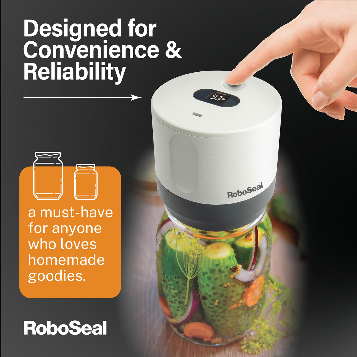 RoboSeal - Electric Mason Jar Sealer
