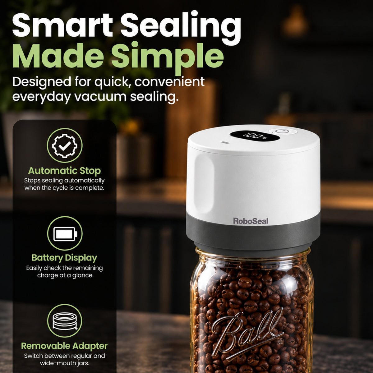 RoboSeal - Electric Mason Jar Sealer
