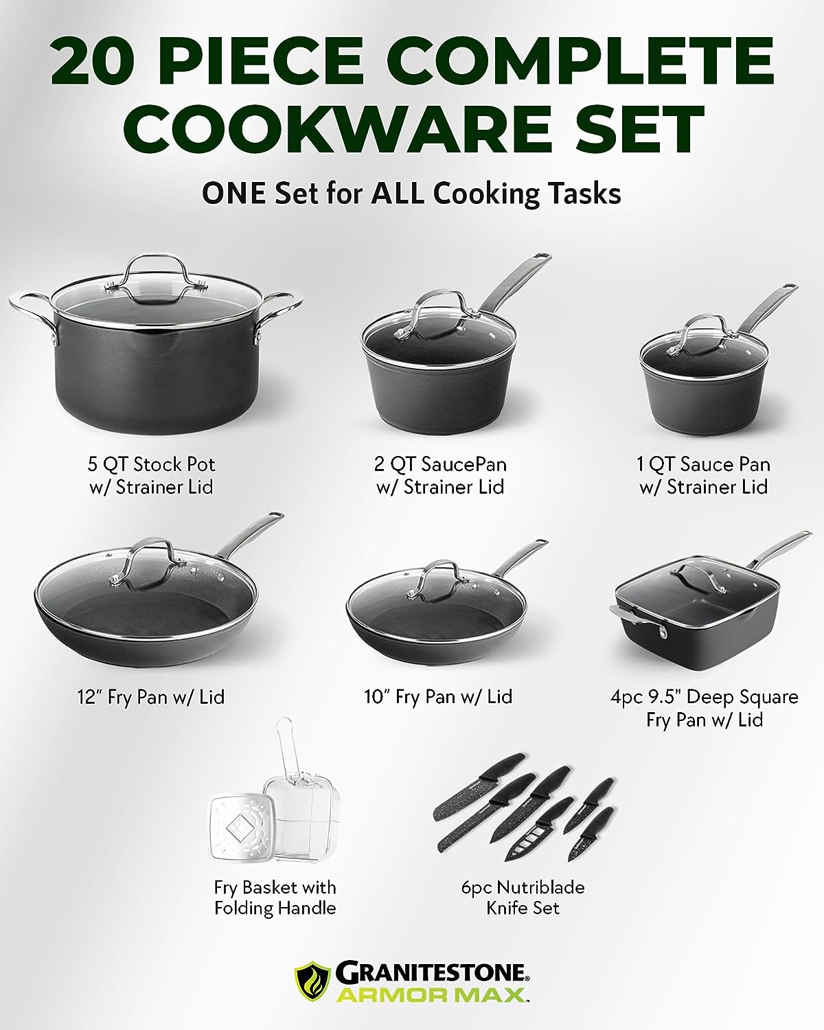Armor Max Cookware: Unleash Ultimate Kitchen Durability!