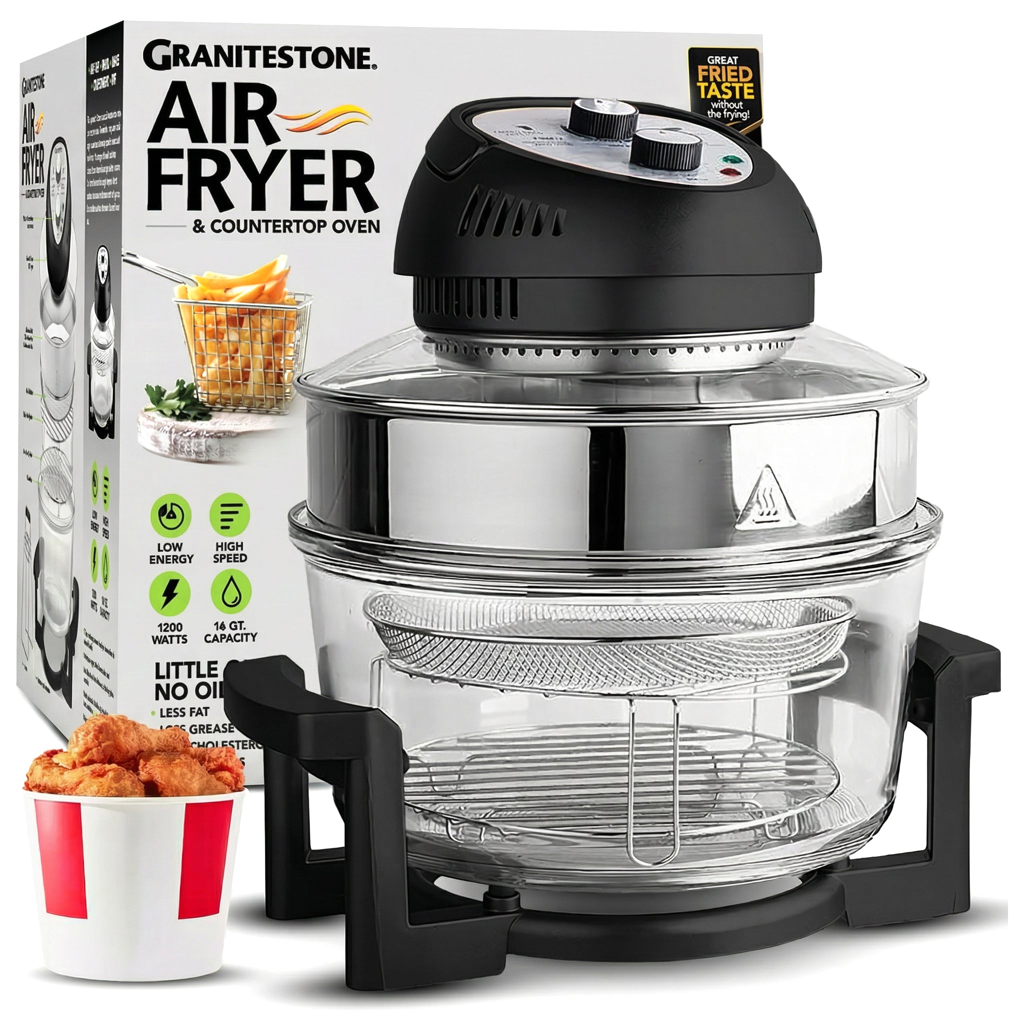Is Cooking in a Countertop Oven Healthier Than Frying?