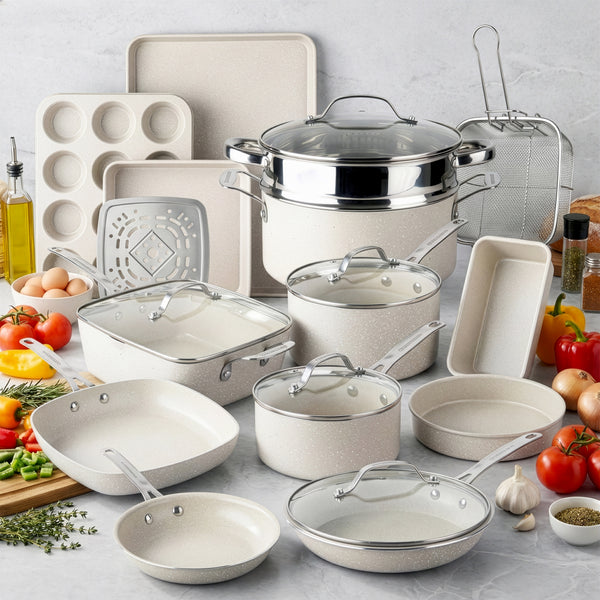 Granitestone Ceraluxe 20 Piece Kitchen in a Box