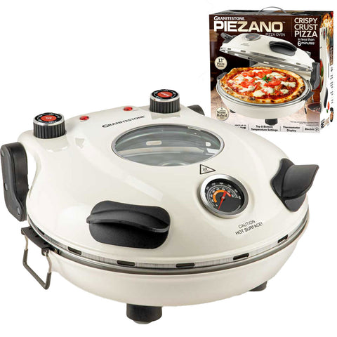 Granitestone Piezano Pizza Oven - 800° Countertop Brick Oven Pizza