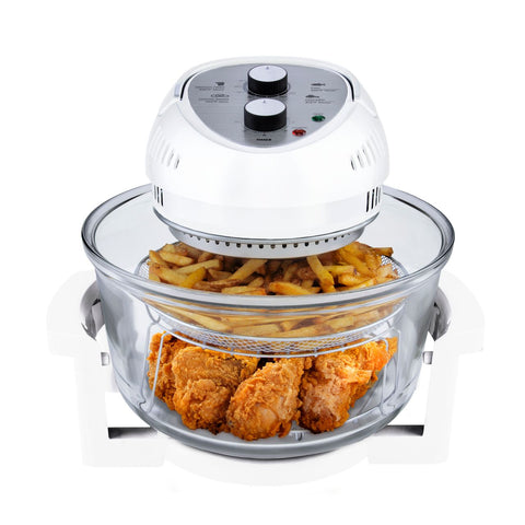 Granitestone Glass Air Fryer XL - Healthier, Crispier Cooking - 16 Quart Extra Large Oil-Less Convection Oven