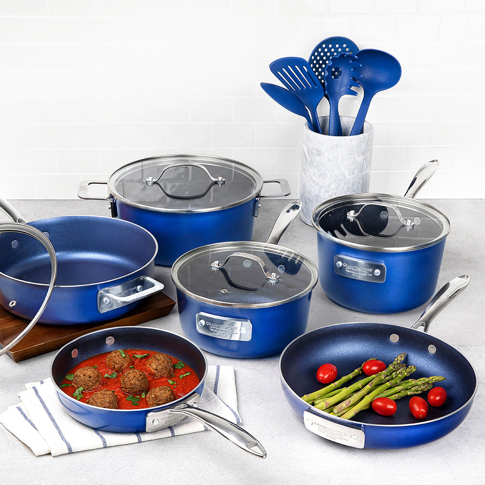 GraniteStone Stackable Cookware & Bakeware | Save Up To 30% Space in ...