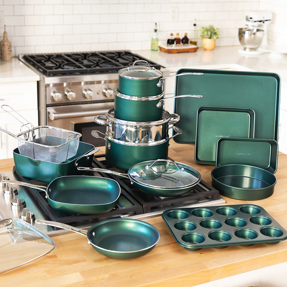 Granite Stone Emerald Green Cookware Reviews: Unveiled Gems