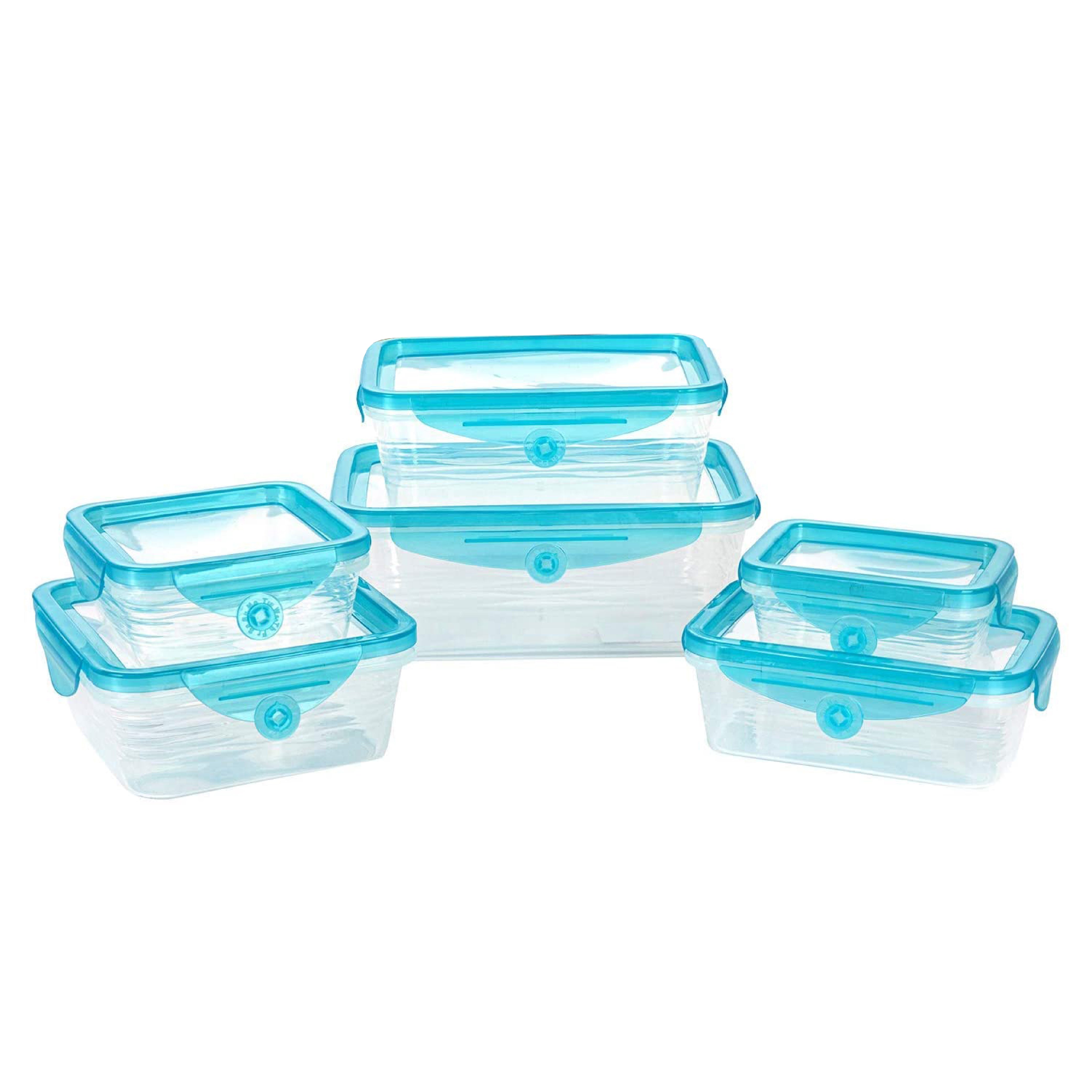 Airtight Food Storage Container Set, 21 Pcs Food Canisters for