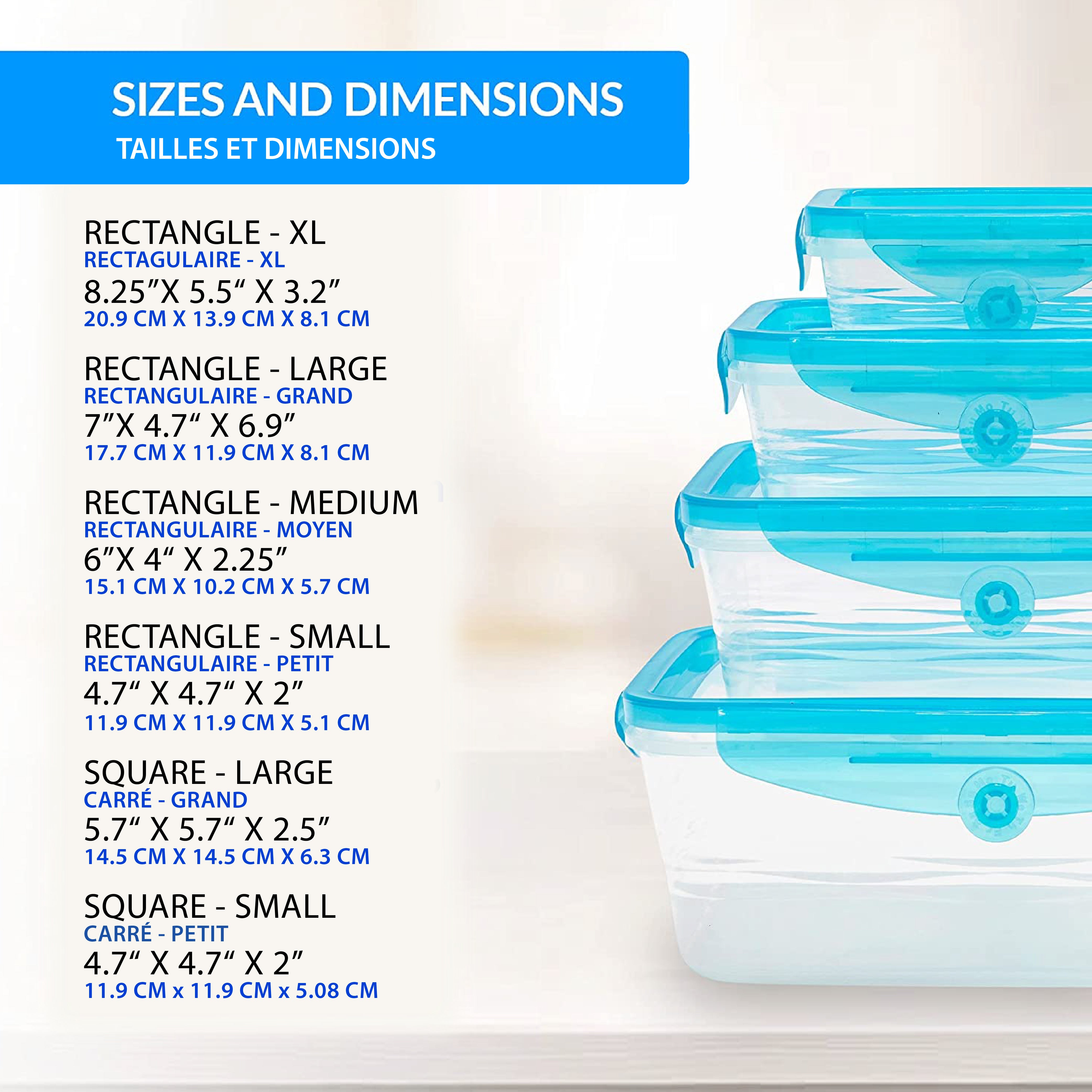 Stackable Plastic Bins, Clear, 7 3/8 x 4 1/8 x 3 for $4.16 Online