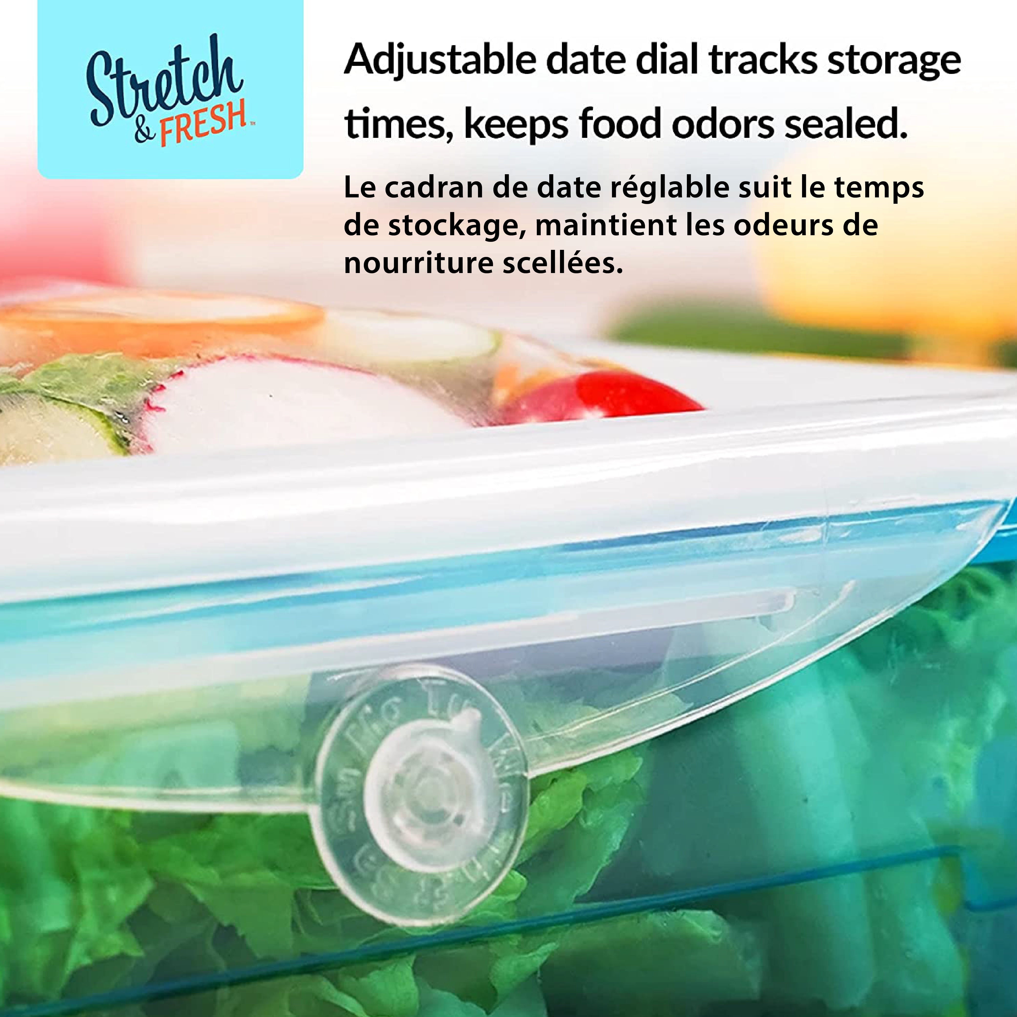 Stretch & Fresh 12-Piece Food Storage Container Set