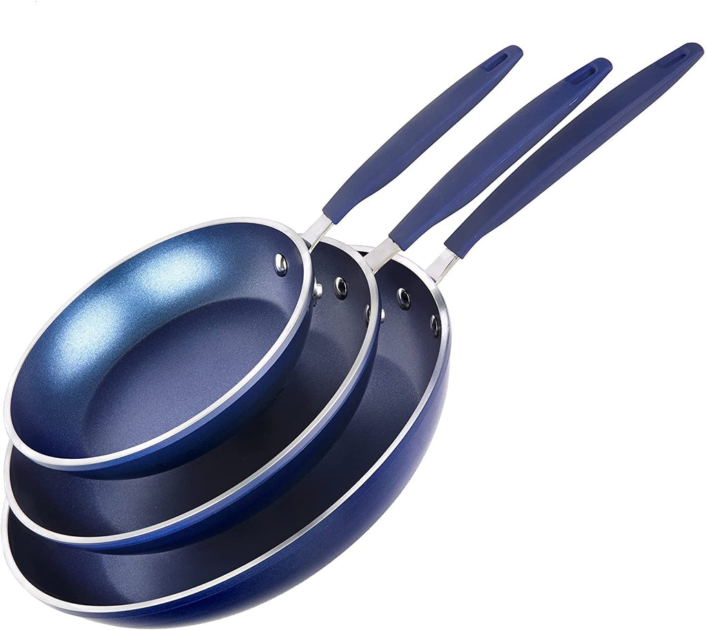 Easy Grip 3 Pack Skillet Set - Induction Capable – Granitestone.com