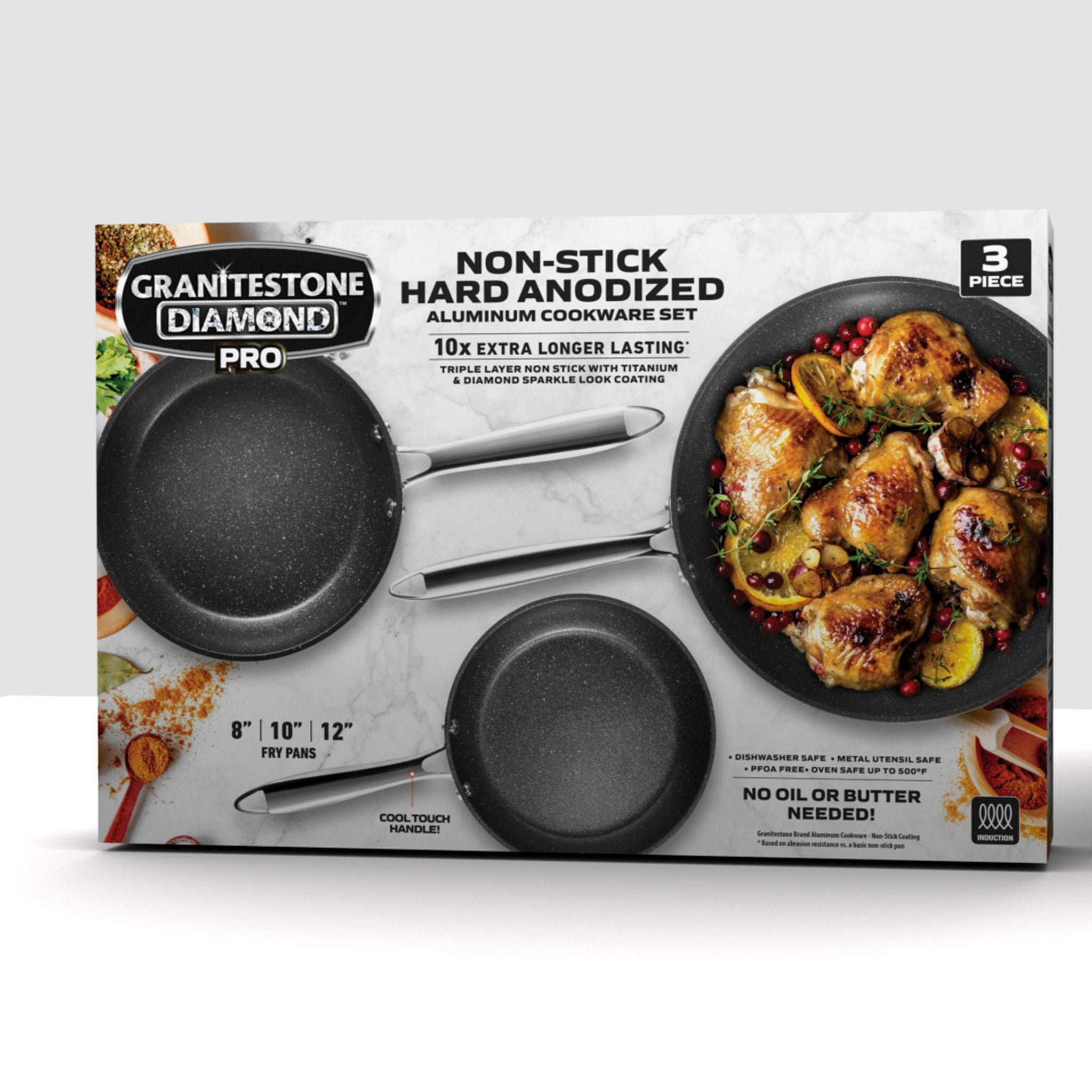 Granite Stone Diamond Pro Cookware Reviews: Unveil the Shine!