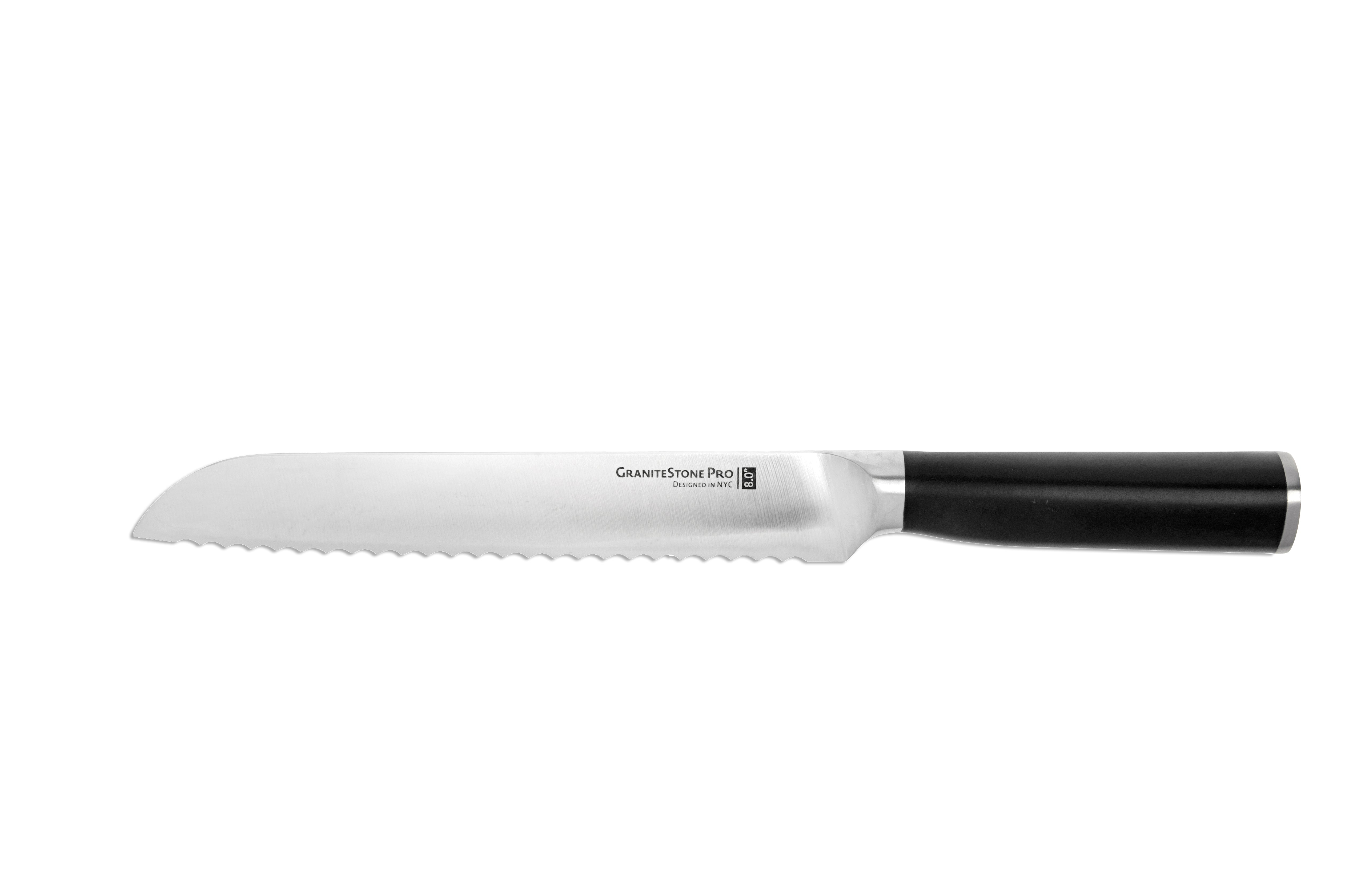 GraniteStone Pro Nutriblade 14-Piece Knife Set for Kitchen with Knife  Block, Premium Kitchen Knives Set for Kitchen, Chef Knife Set with Block
