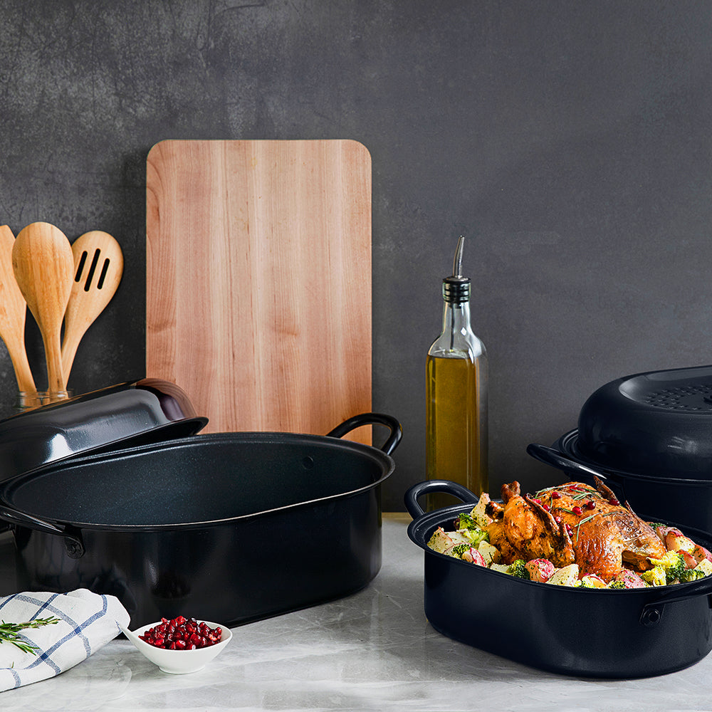 Granitestone 12 Piece All-Sizes Cookware Set - Includes 14 Family Pan