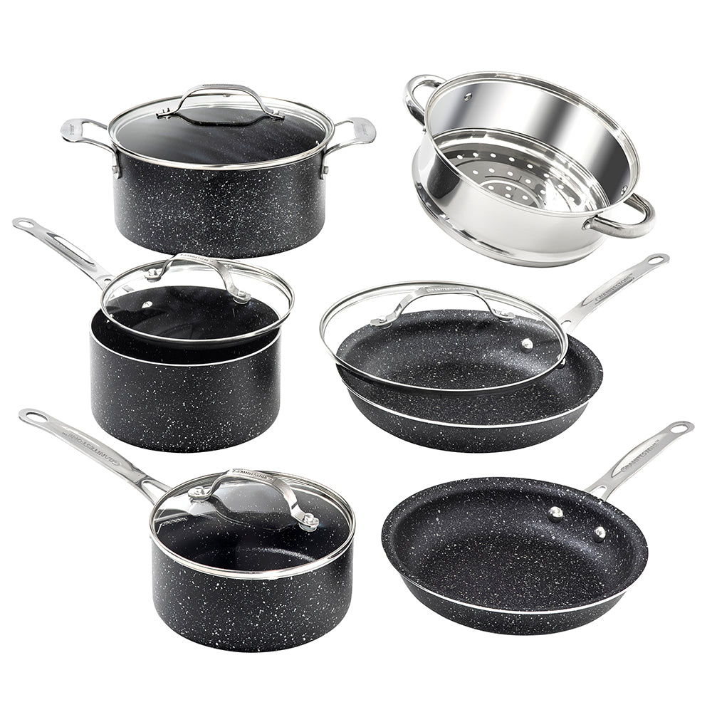 Granitestone 5 Piece Emerald Nonstick Cookware Set 