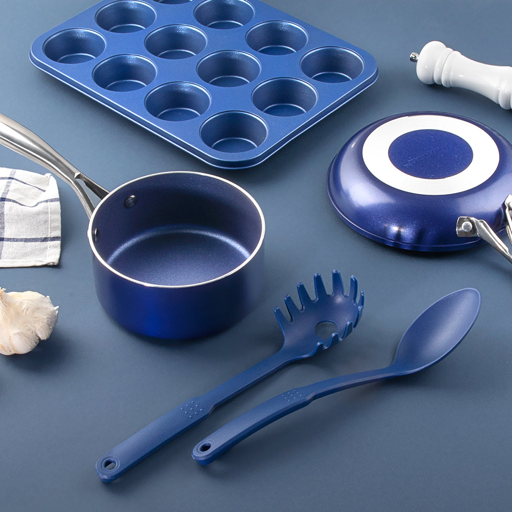 Great Kitchen Set! 5 Piece Potholders Choose Gray Or Blue – Sweet