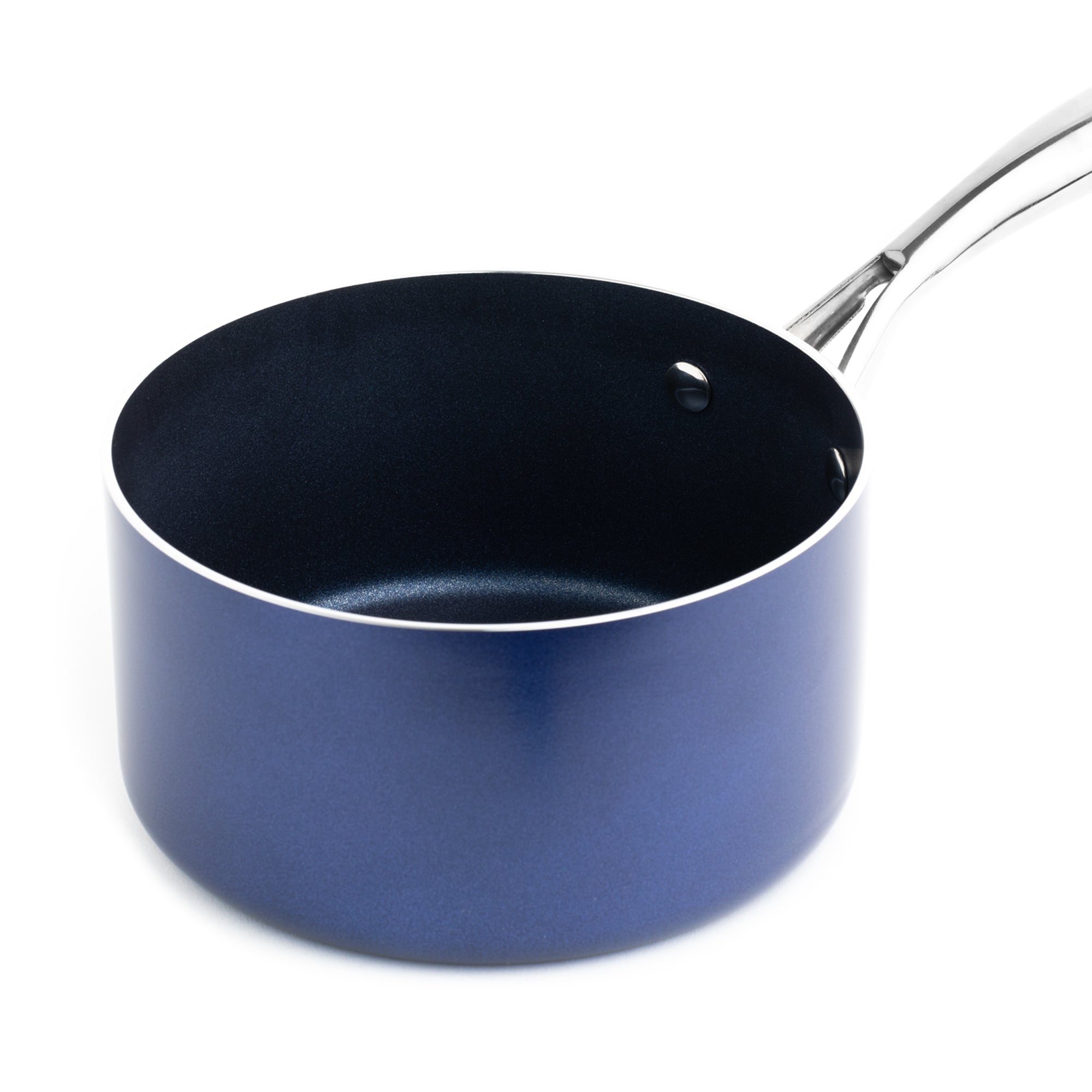 GraniteStone Diamond Blue 2.5 Qt. Non-Stick Sauce Pan with Lid - Kenyon  Noble Lumber & Hardware