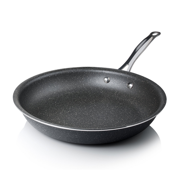 Granitestone Sauté Pan with Lid - 5.5 Quart. Non Stick Deep Frying Pan with  Lid, Large Frying Pan, Oven Safe Skillet with Lid, Multipurpose Jumbo