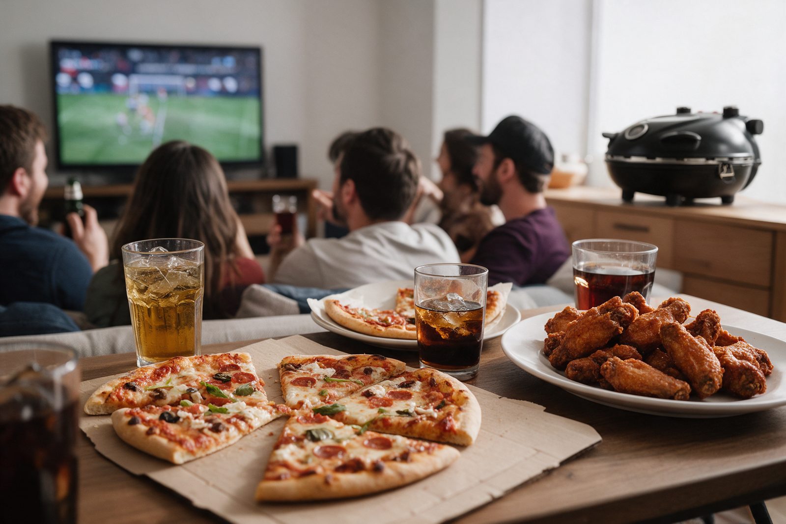 Personal pizzas on game day